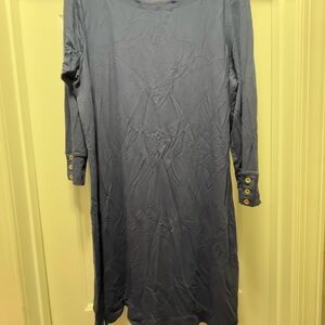 Lilly Pulitzer Navy Blue Long Sleeve Dress